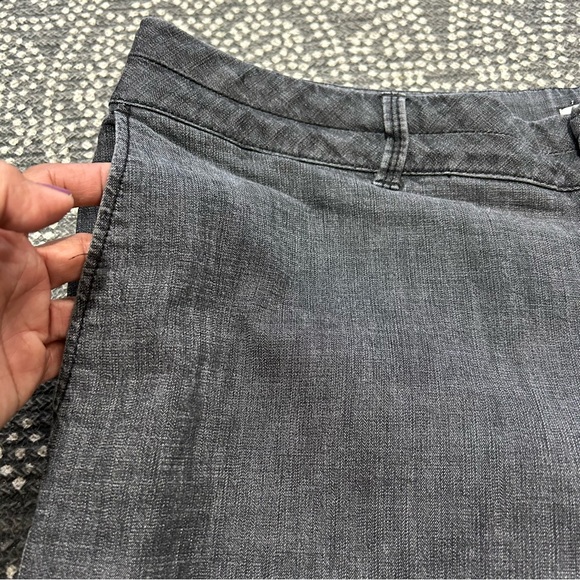 Coldwater Creek Natural Fit Mid-rise Jeans Medium Wash Bootcut Black Gray Sz W18 - Picture 5 of 13